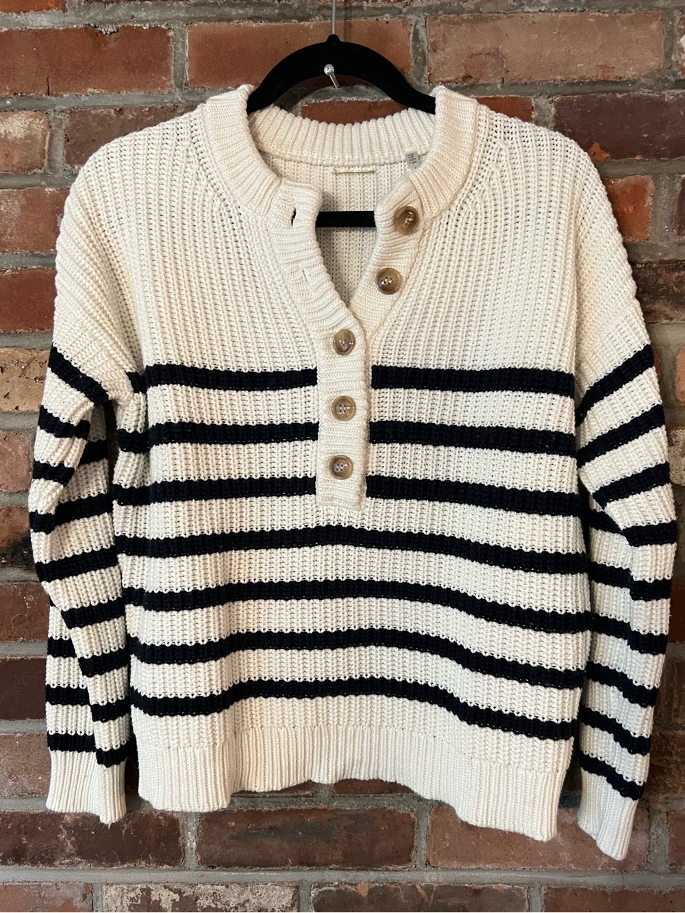 Elie Tahari Striped Pullover Sweater